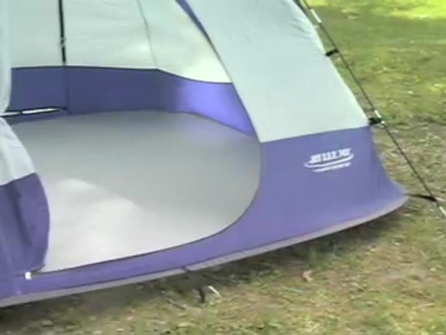 Jet S.E.T. 9x9' Tent Blue / White - image 10 from the video
